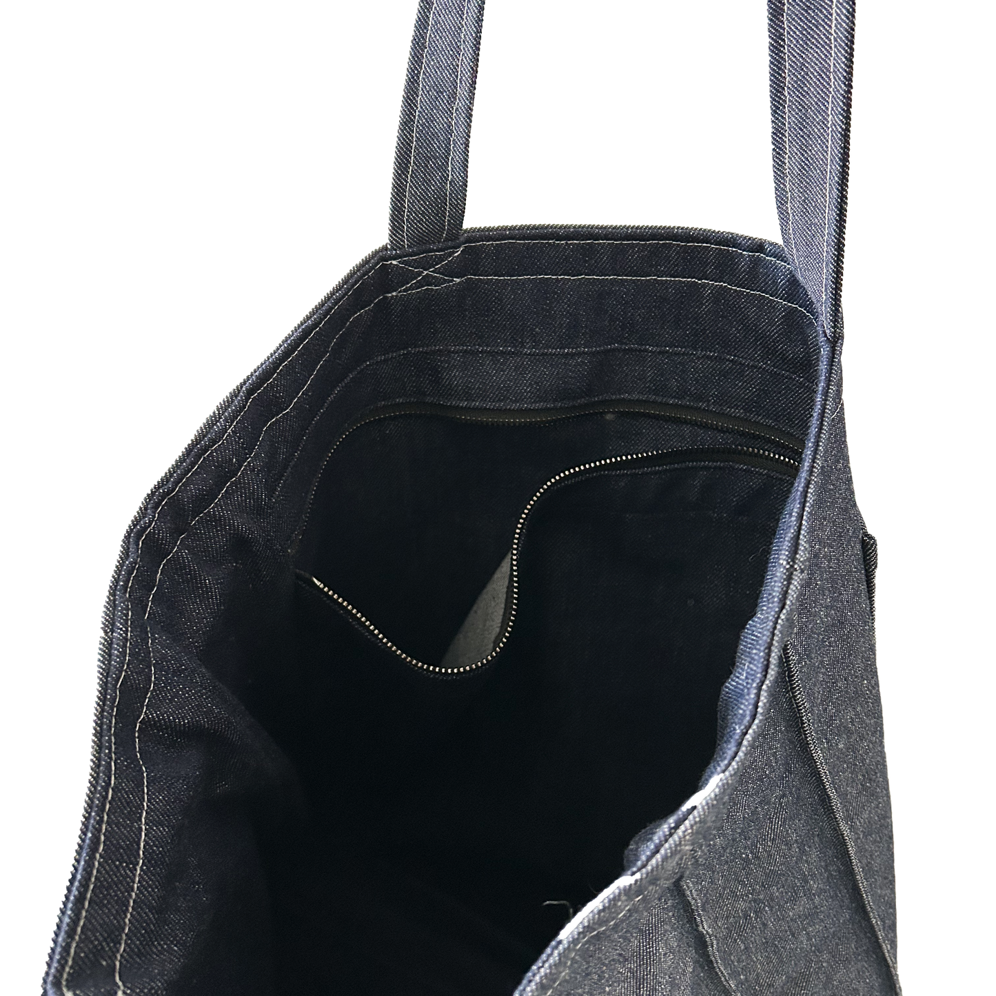 LARGE TOTE WITH CREAM BOWS