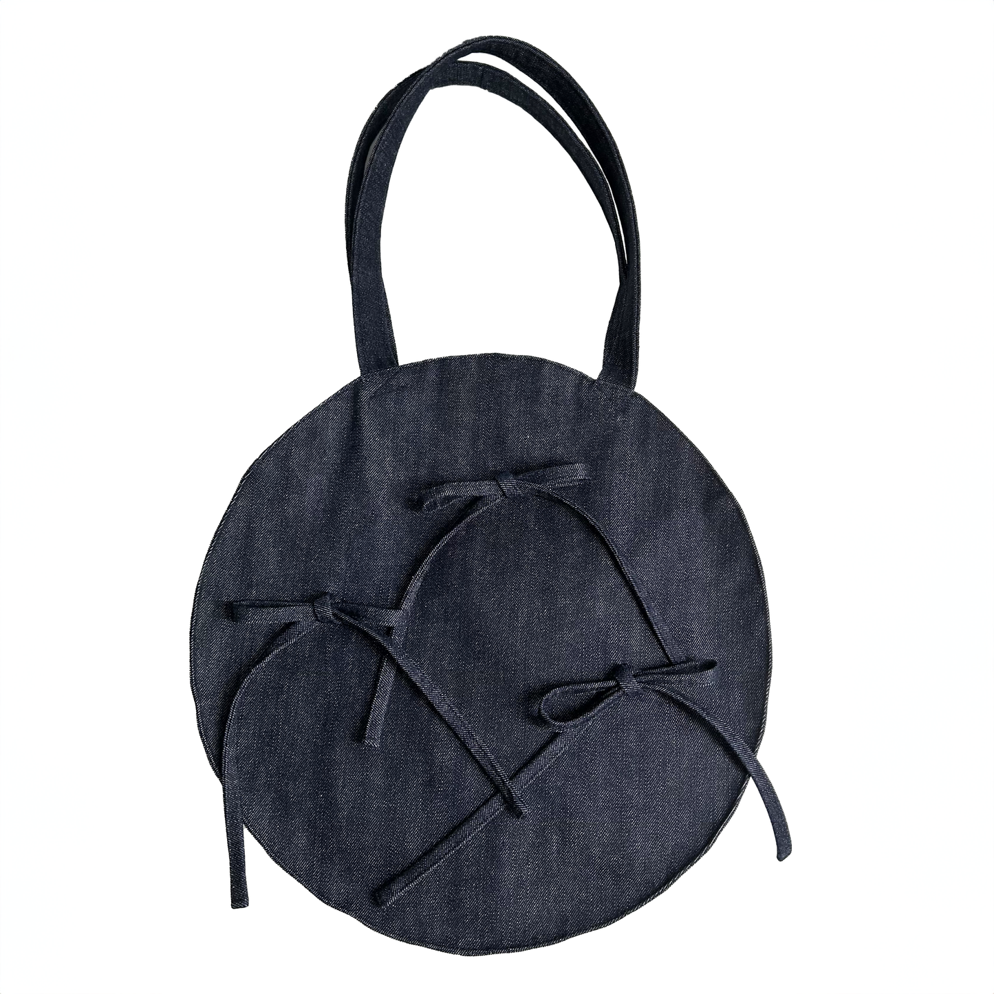 CIRCLE BAG WITH BOWS